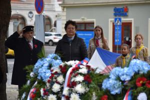 Vzpomínková akce k výročí 105 let od vzniku Československa