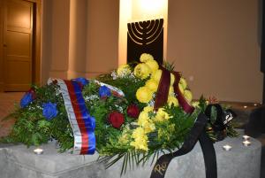 Pietní vzpomínkové shromáždění v žatecké synagoze
