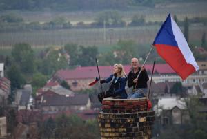 Mávání na komínech poprvé jako součást Chmelfestu