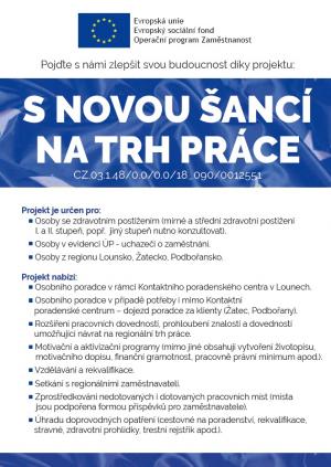 S novou šancí na trh práce