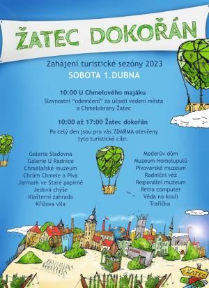 Turistická sezóna v Žatci začne 1. dubna 