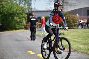 V soutěži mladých cyklistů v Žatci si nejlépe vedly děti z Loun