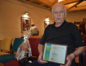 Vyhlášení nejlepších sportovců. Osobností je tenisový trenér Bohumír Linka